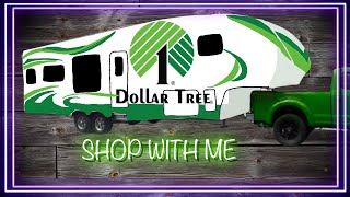 RV Decor and Organization - Shop With Me at Dollar Tree for Your RV