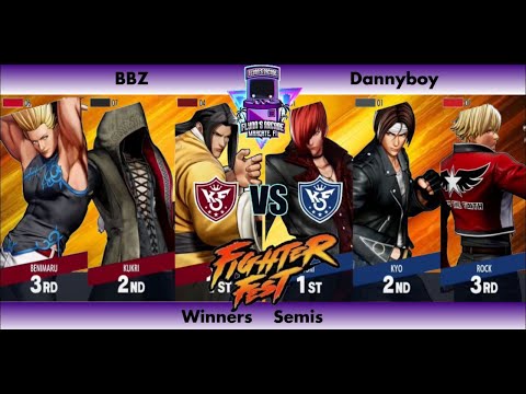 Flynn's Fighter Fest Season 4 Winners Semis - BBZ (Gato,Kukri,Benimaru)Vs Dannyboy (Kyo, Rock, Iori)