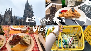 Vlog#3 Eng [ドイツ在住女子の日常] 新しい日常、誕生日ランチ、デート、誕生日プレゼント
