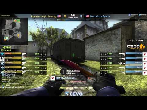 Counter-Logic Gaming vs Mortality eSports Game 2 (CEVO-P CS:GO Season 8) - Misled & Dust