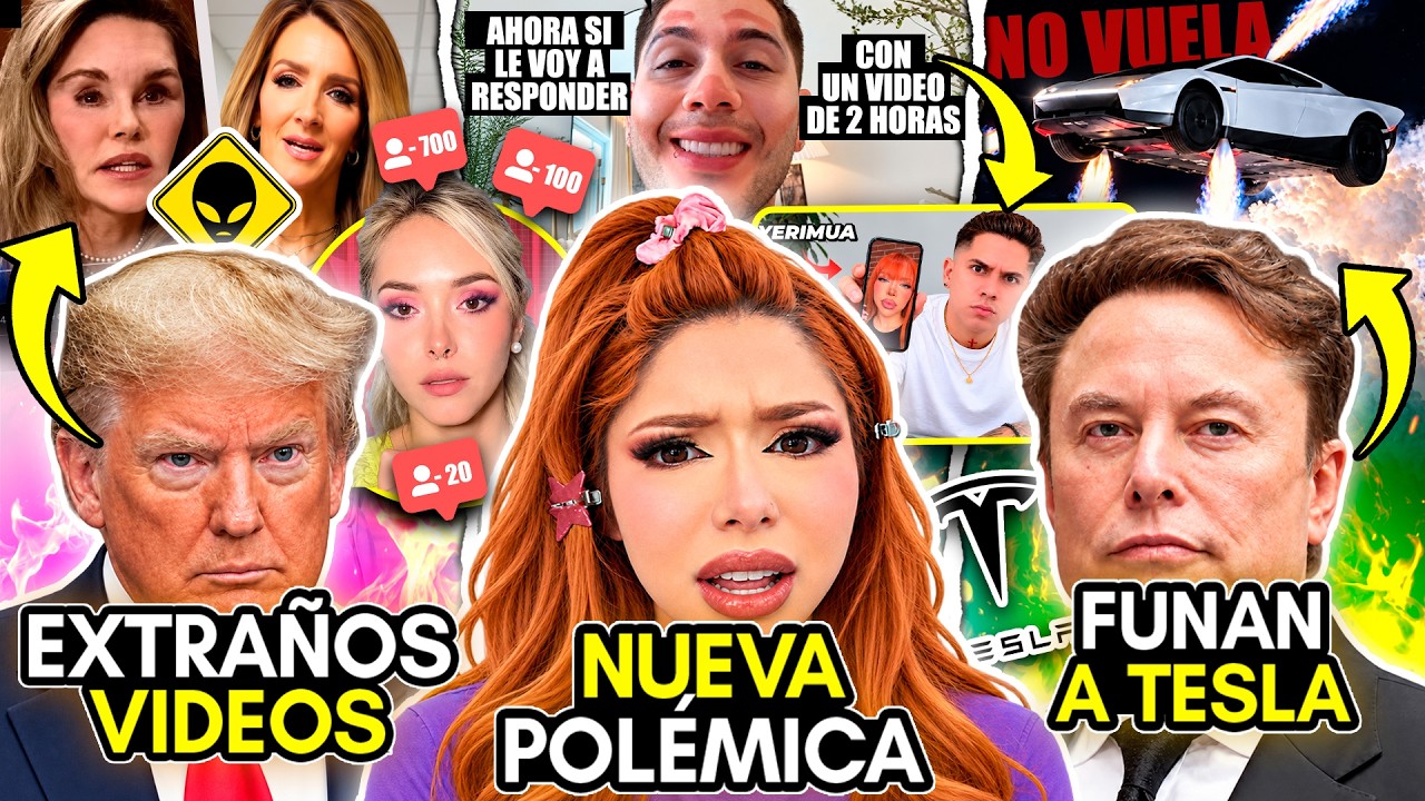 YERI MUA vs JD PANTOJA! KIKA NIETO en CAÍDA! FUNAN al TESLA VOLADOR! POLÉMICA en CASA BLANCA!