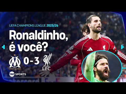 Gols e lances de Olympique x Liverpool