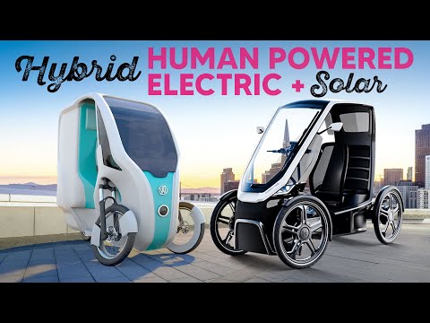 6 Hybrid Velomobiles For Personal Transport -  Electric Car Bike Mashup