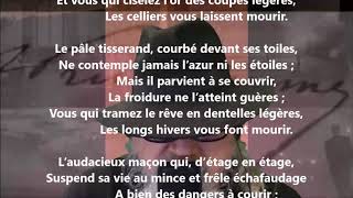 La chanson des métiers - Sully Prudhomme lu par Yvon Jean