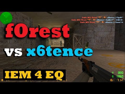 CS 1.6 Fnatic forest vs X6tence - IEM 4 EQ