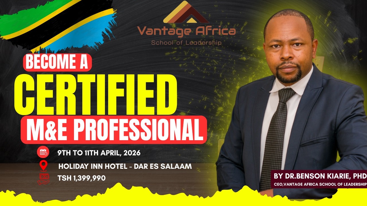 Tanzania - Certified Monitoring & Evaluation Professional Training