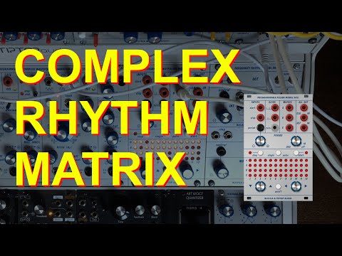 Programmable Rhythms - Tiptop Audio & Buchla 242t Demo