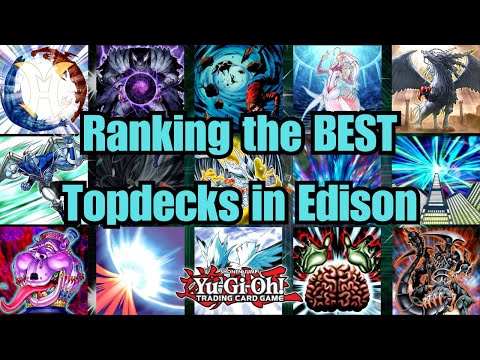 Ranking the BEST Topdeck Cards in Edison Format - YGO Tier List