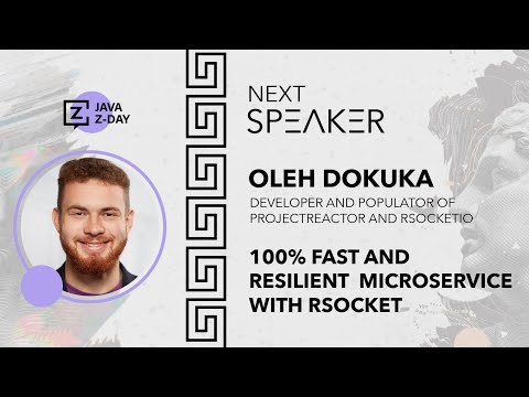 100% Fast and Resilient Microservice with RSocket | Oleh Dokuka | En