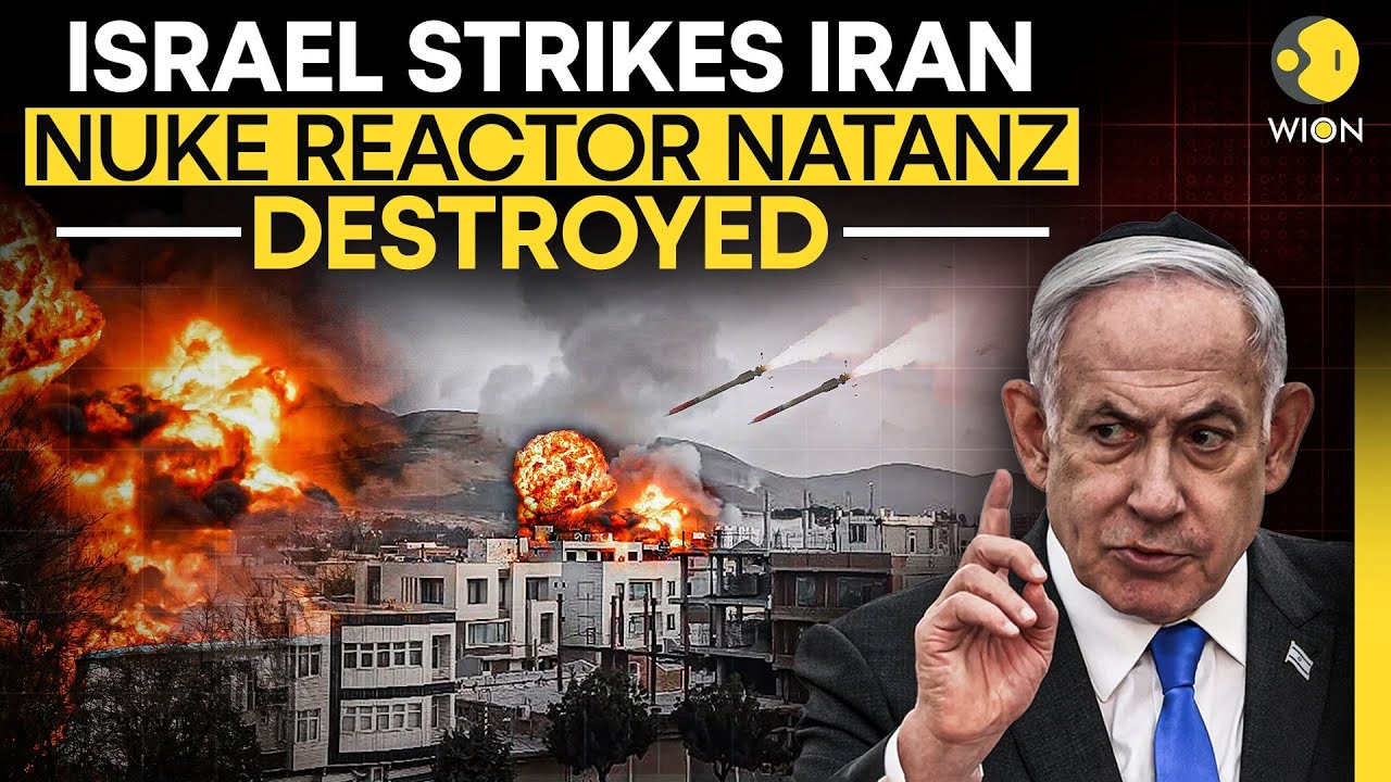 Iran Nuclear Leak? Israel Strikes Natanz Reactor in Bold Attack| Israel Strikes Iran | War LIVE