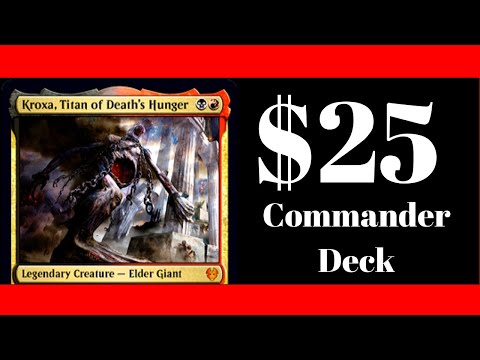 Kroxa Titan of Death's Hunger EDH: Budget Discard Rakdos Commander Deck Tech List $25