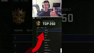 WORLD NUMBER 1 IN MW2 RANKED #shorts