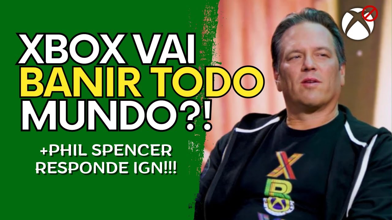 Novo SISTEMA de BANIMENTO no XBOX! | Phil Spencer do XBOX Responde IGN | Starfield Já Disponível!