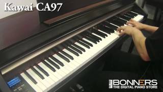 Yamaha CLP585 vs Roland LX17 vs Kawai CA97 Digital Piano Comparison Demo