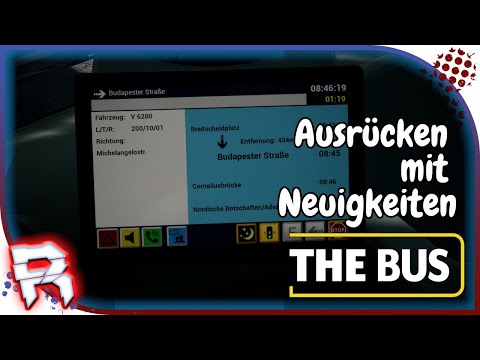 🚌Ausrücken mit Neuigkeiten🚌 The Bus #003 Linie 200 / Ausrücken aus dem Depot