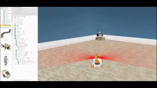 Map-based robot navigation example 2