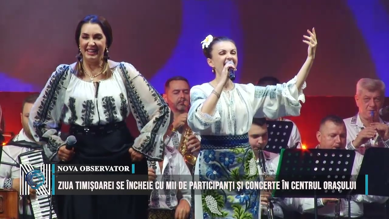 Ziua Timișoarei se încheie cu mii de participanți și concerte în centrul orașului