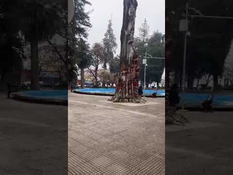 paseando por la plaza de Molina Maule Chile 🥰😍🥹