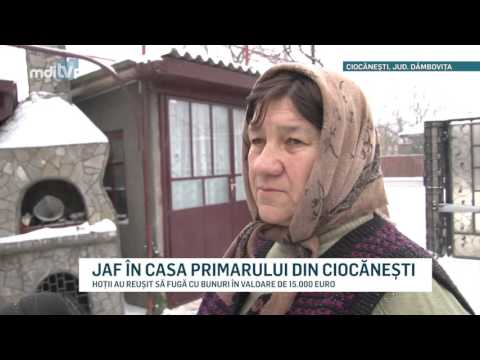 JAF IN CASA PRIMARULUI DIN CIOCANESTI