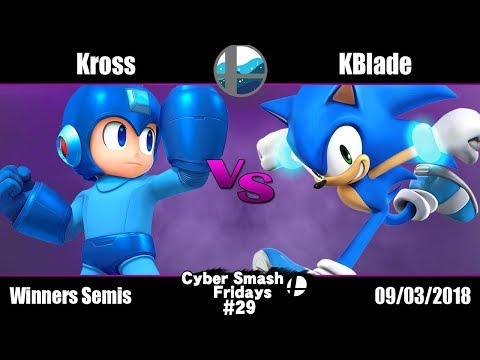 CSF #29: OZN | Kross (Mega Man) vs TSF | KBlade (Sonic) - Winners Semis