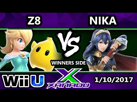 S@X 184 - Z8 (Rosalina) Vs. Nika (Lucina) - SSB4 Tournament - Smash for Wii U - Smash 4