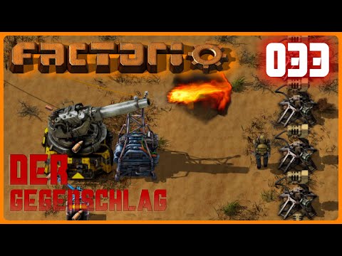 Factorio - DER GEGENSCHLAG - FOLGE #033 Artillerie & Munition - Anfänger Guide, 2023. Automation