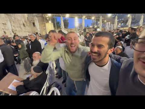 Yom Ha'Atzmuot 76 at the Kotel: May 13th 2024