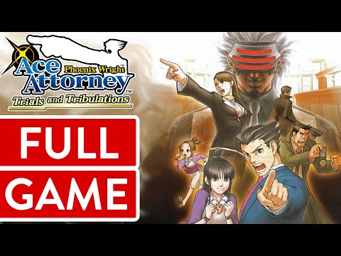 Phoenix Wright Ace Attorney Trials and Tribulations PC FULL GAME Longplay Gameplay Walkthrough VGL