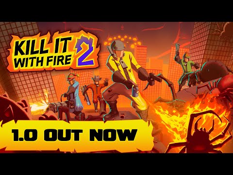 KILL IT WITH FIRE! 2 - Launch Trailer | Steam, PS5, Xbox Game Pass