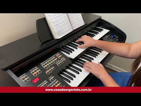 TOKAI D2 PRETO - HINO 354 (HINÁRIO 05 CCB) - JERUSALÉM CELESTIAL! - CASA DAS ORGANISTAS