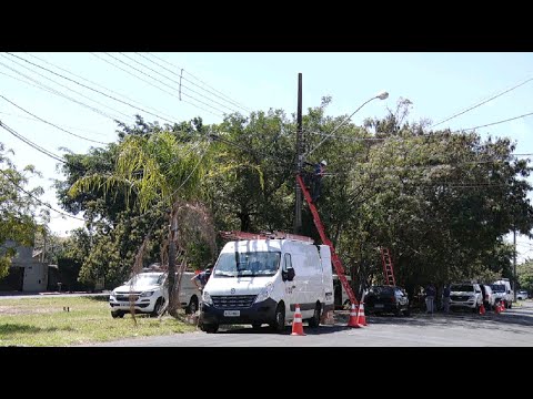 Vandalismo deixa população sem internet