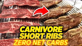 The Fastest Low Carb Ribs Recipe Ever For Strict Carnivores - 20 Min Korean Style Beef Short Ribs