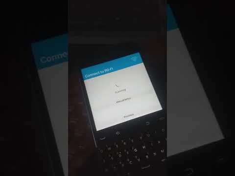 Blackberry classic "connect to wifi" problem