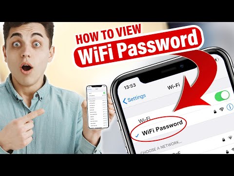 view saved iphone wifi passwords connect personal hotspot