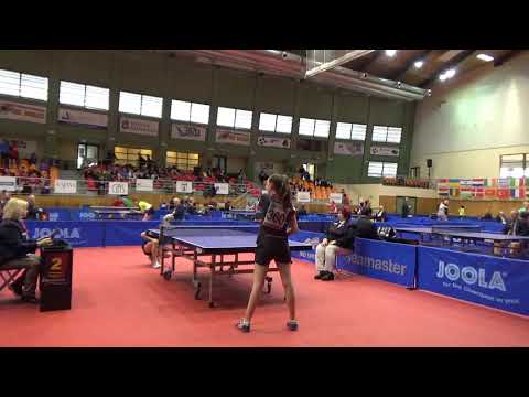 2019 ITTF CZECH CADET OPEN:STULLEROVA Eliska - WHITTON Lara WAL2