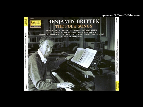 Benjamin Britten : Five French Folk Songs, arranged for voice and orchestra