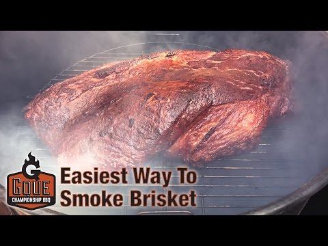 Easiest Smoked Brisket Recipe (2019)
