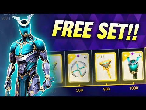 FREE VOID ANIBOT Set in Shadow Fight 3 - Neon Marathon