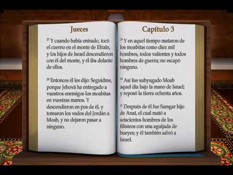 LA BIBLIA  JUECES  COMPLETO REINA VALERA ANTIGUO TESTAMENTO