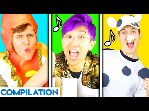 ALL LANKYBOX SONGS COMPILATION! 🎵 (MILK SONG, ROBLOX SONGS, CHICKEN WING SONG + DELETED SONGS)