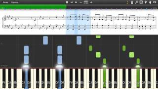 Underworld - Caliban&#39;s Dream (London 2012 Olympics) - Piano tutorial and cover (Sheets + MIDI)