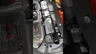 Hyundai Ioniq / Kia High Voltage Battery Disconnect, Rear Seat Removal and Cooling Fan Service
