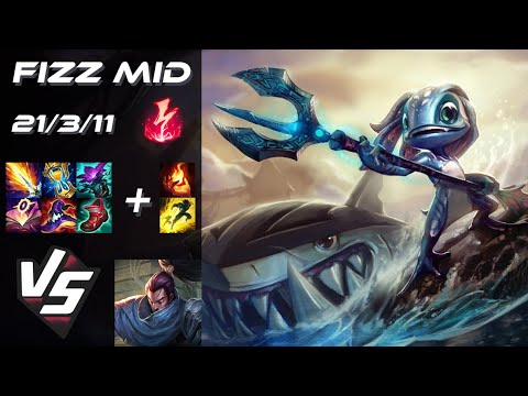 MID Fizz vs Yasuo - NA Challenger Patch 14.23