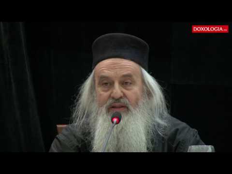 Părintele Rafail Noica la „Întâlnirea cu Duhovnicul”, dedicată Părintelui Sofronie Saharov