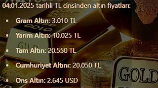 04.01.2025 altın #altınfiyatları #altın #gold #money #altınneolur ALTI