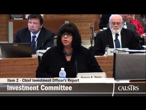 Teachers' Retirement Board July 2013 - Investment Committee (Part 1 of 4)