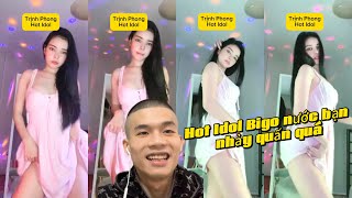 Trịnh Phong Hot Idol, Trịnh Phong xem Hot Idol Bigo nước bạn nhảy đẹp quá Phong chảy rãi luôn tập 1