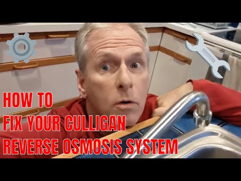 How to Fix a Slow-Pouring Culligan Reverse Osmosis System