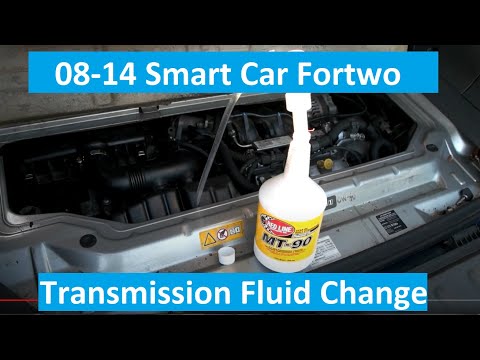 DIY Smart Car ForTwo Transmission Fluid Replacement Tutorial