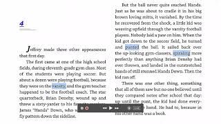 Maniac Magee Chapters 3, 4 &5